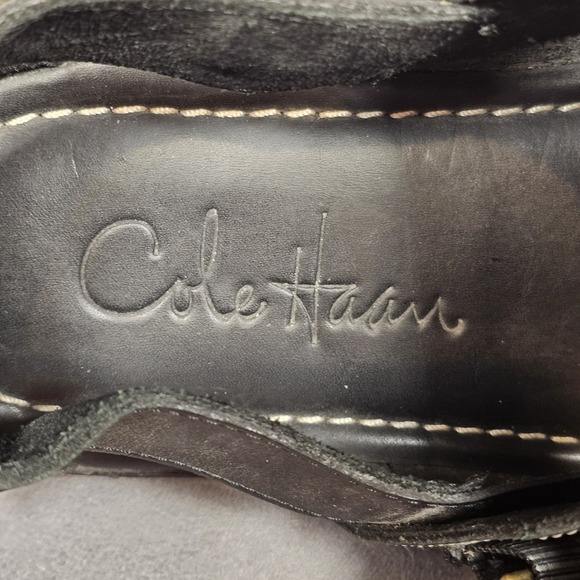 Cole‎ Haan 8.5 Fisherman Sandals Mens Black Leather Comfort Casual Shoes main image 6